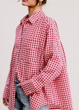 *Pre-order mid sept Aviana Gingham Blouse