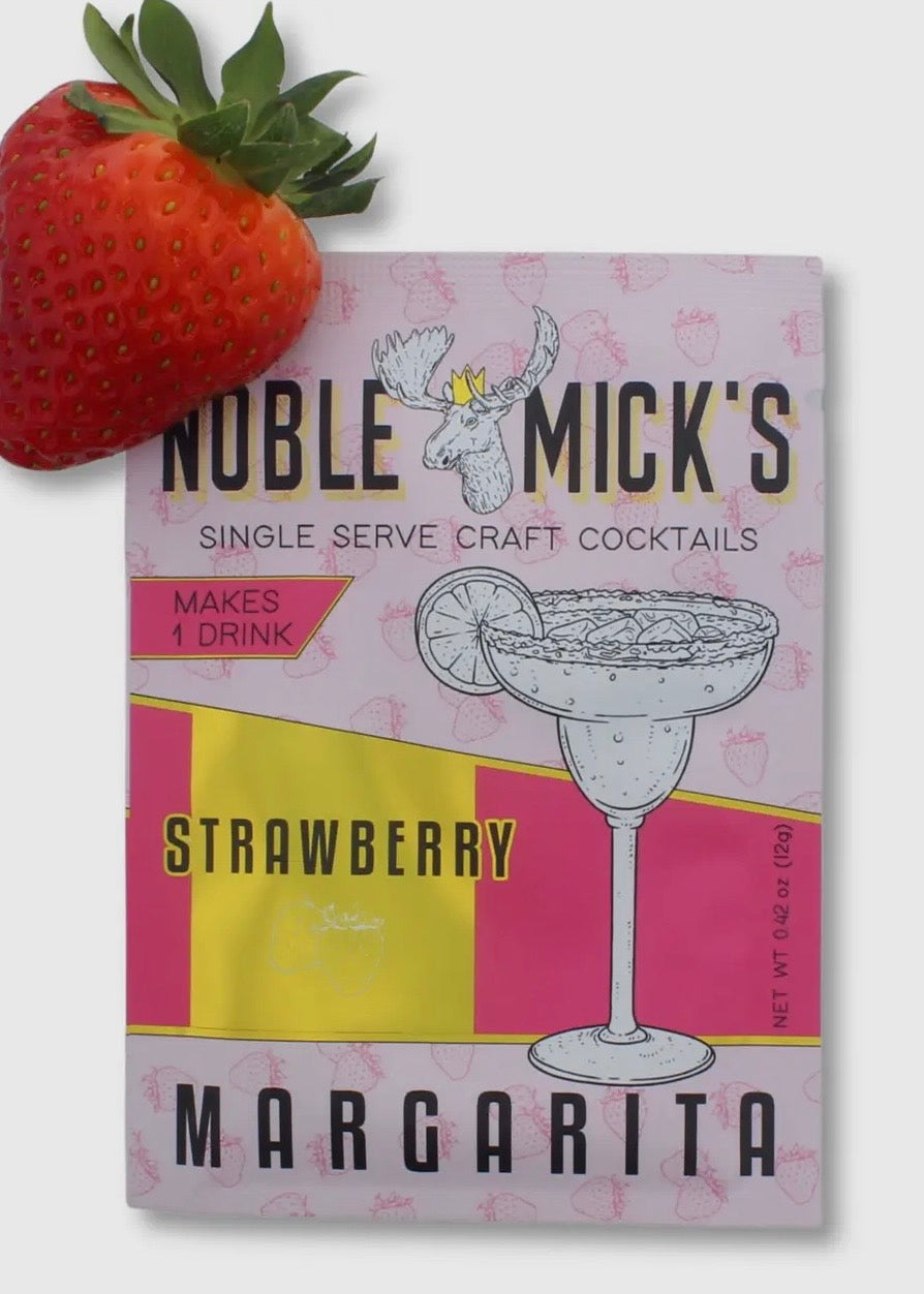 Strawberry Margarita Single Serve Craft Cocktail