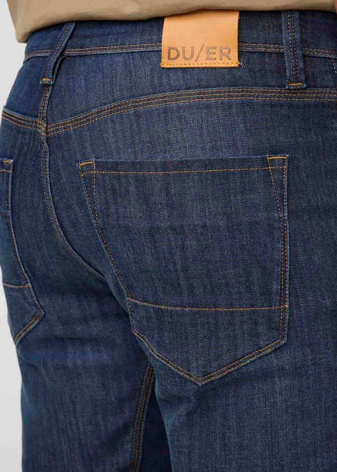 Performance Denim Relaxed Taper - Marina Blue