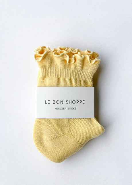 Ruffled Hugger Crew Socks