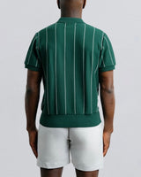 Vertical Stripe Button Down