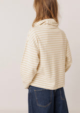 Terrycloth Sailor Half-Zip