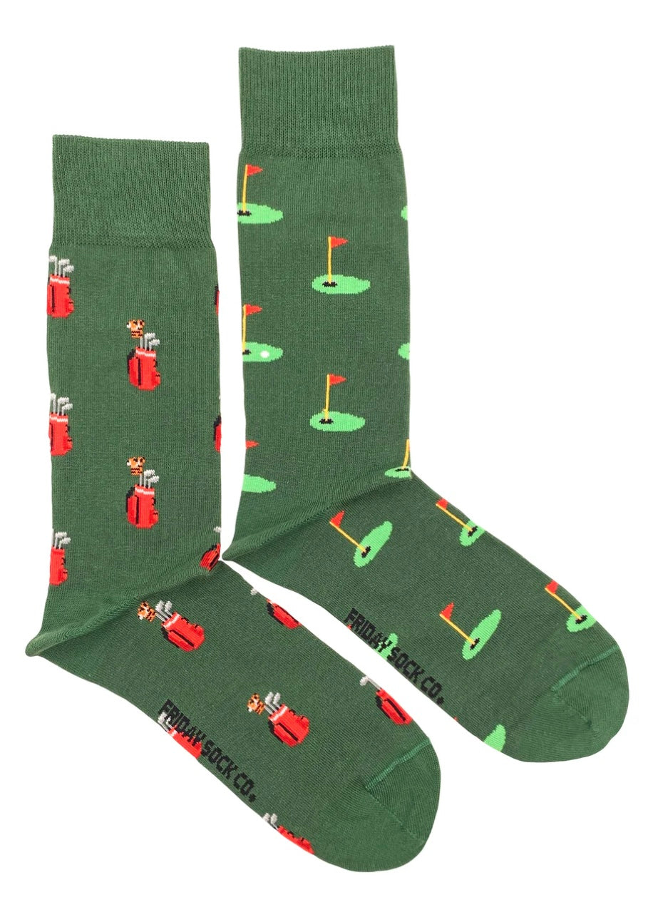 Golf Clubs & Greens Socks