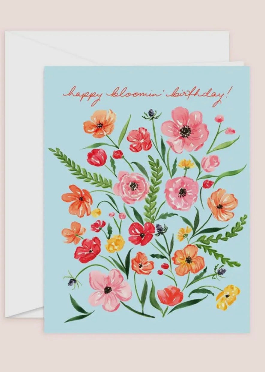 Happy Bloomin' Birthday Card