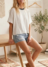 Julia Polka Dot Top