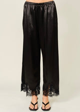 Bella Satin Lace Pants
