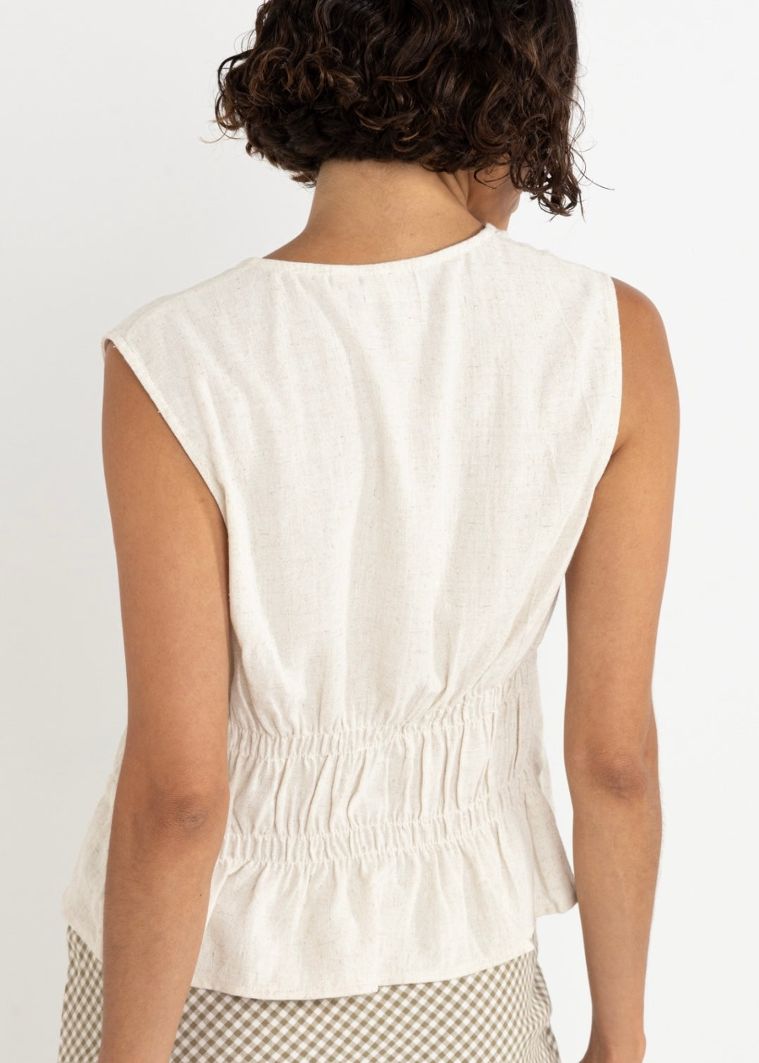 Skyla Tie Front Top