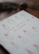 Snowman Friend Card