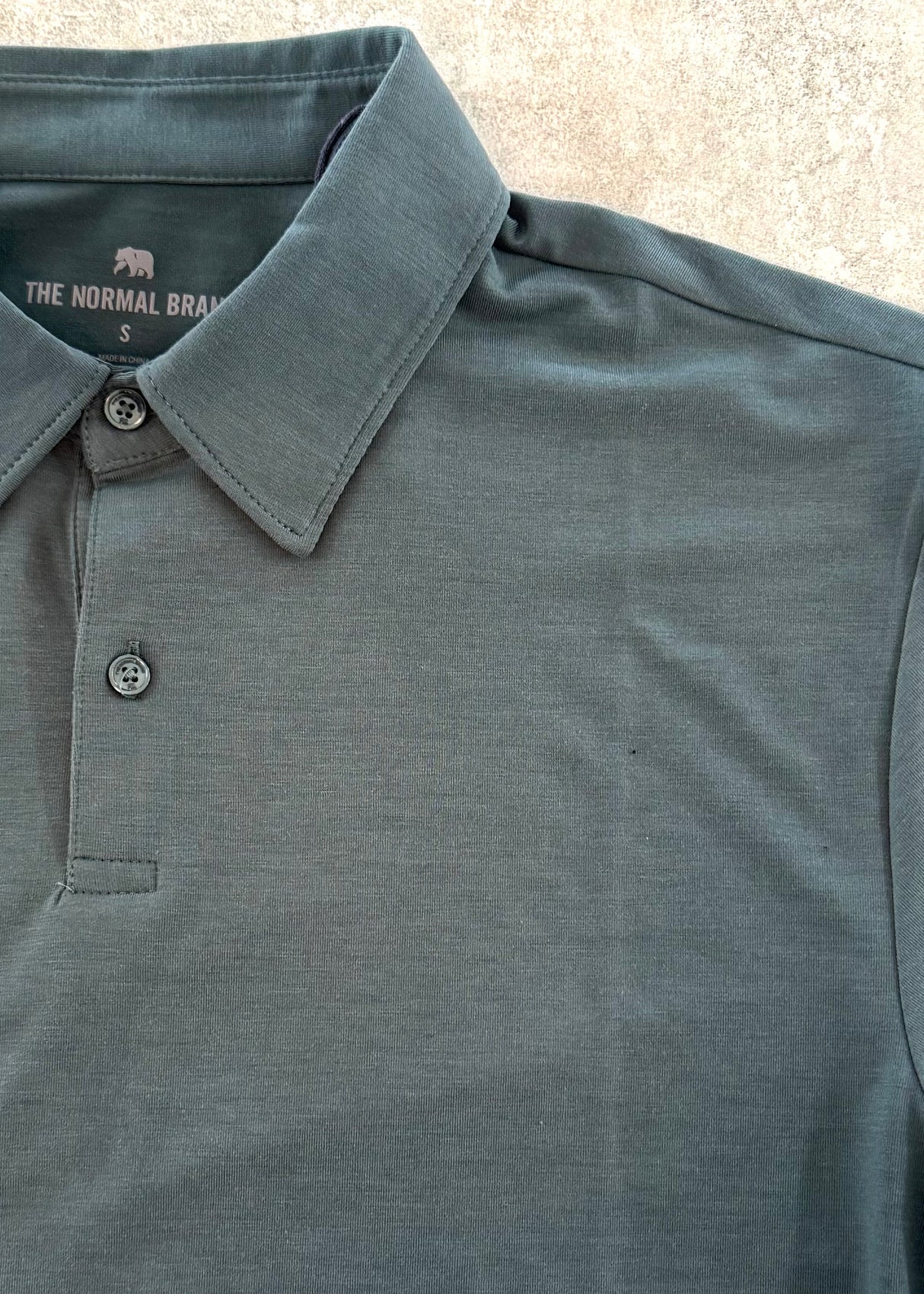 LuxeJersey Button Down Polo
