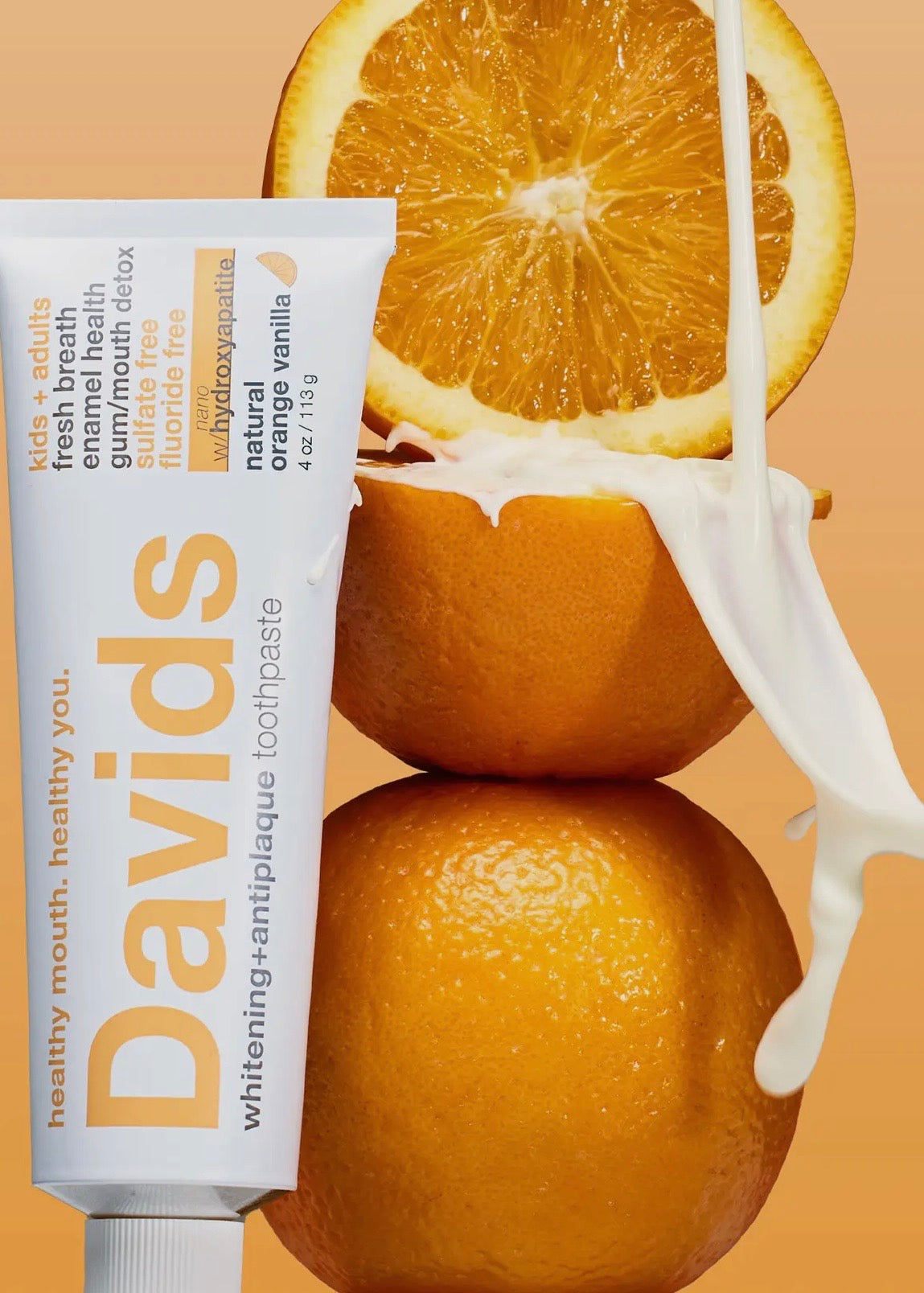 Davids Nano-Hydroxyapatite / Orange Vanilla