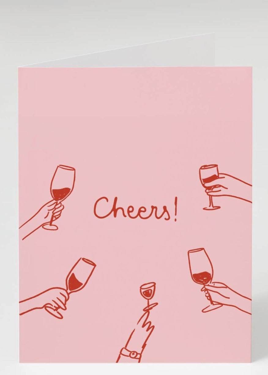 Pink Cheers Card