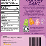 Chubby Bears Blackberry Cheesecake Gummy Bears