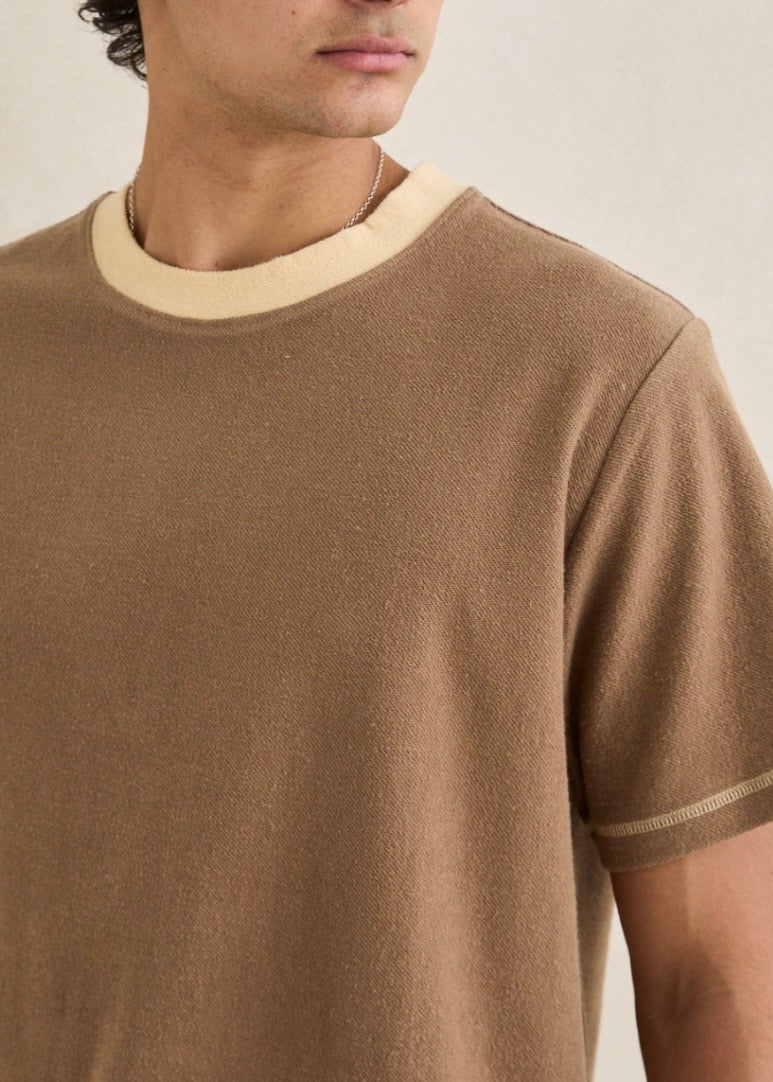 Contrast Vintage Terry SS T-Shirt