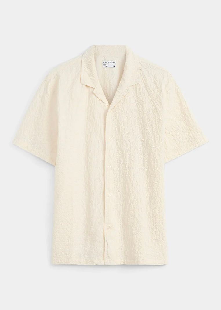 The Crinkled Camp Collar Shirt