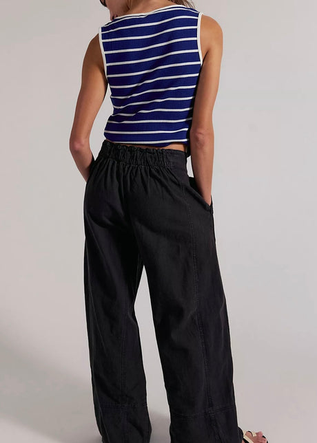 * pre-order Day's End Linen Pull-On Pants