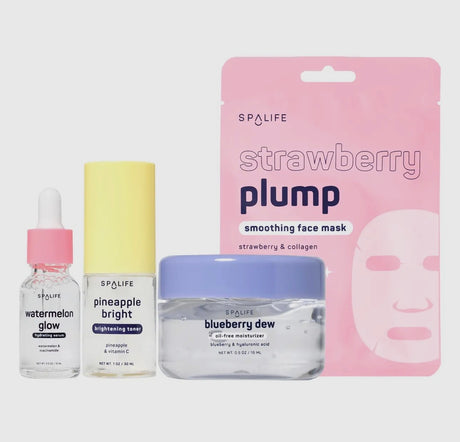 Christmas Holiday Glow Goals Skincare Gift Set – 4pc