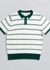 Stripe Knit Polo