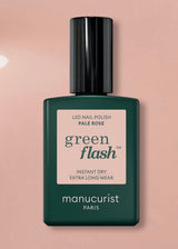 Pale Pink Green Flash Nail Polish