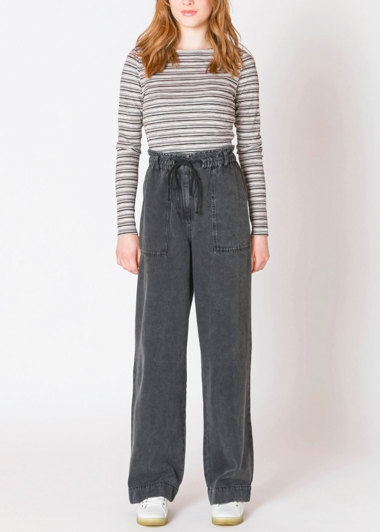 Wide Leg Denim Pant