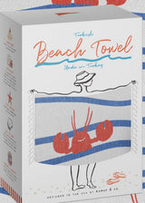Lobster N' Waves Turkish Beach Towel