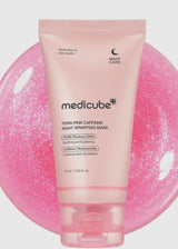 Medicube Pdrn Pink Caffeine Overnight Wrapping Mask