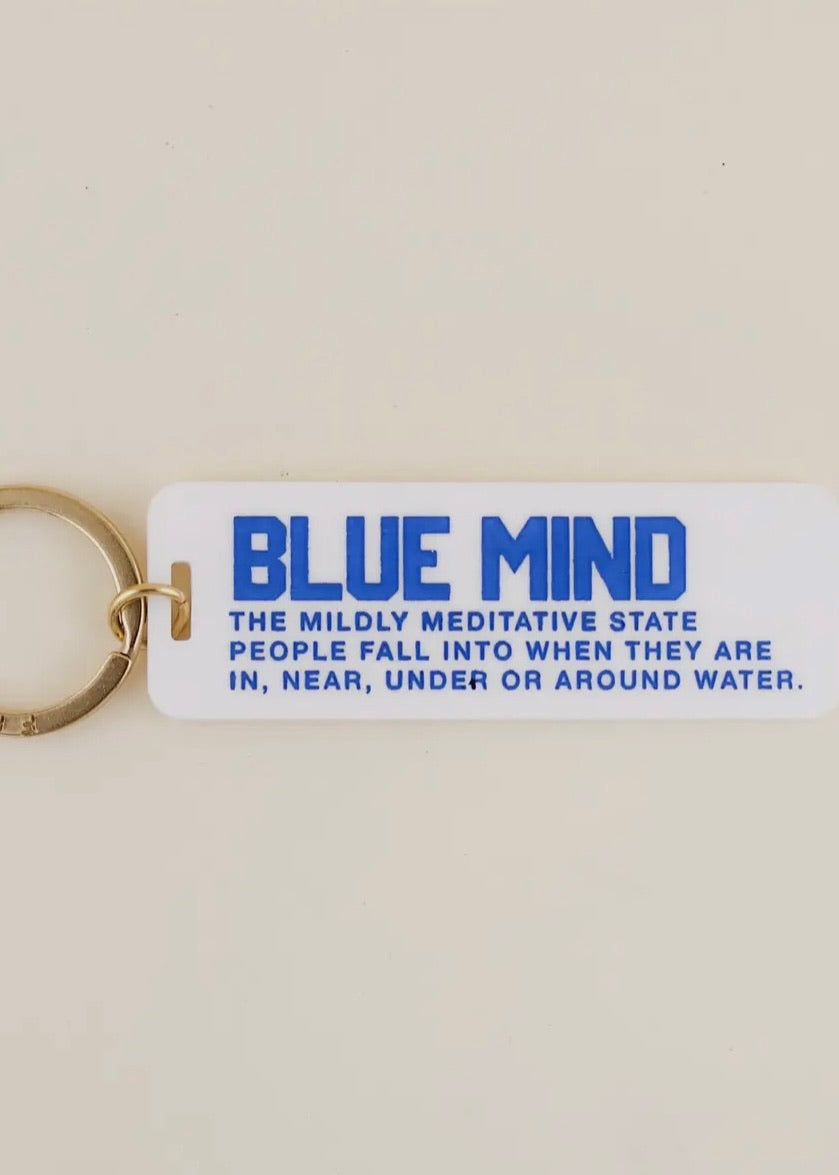 Blue Mind Keychain