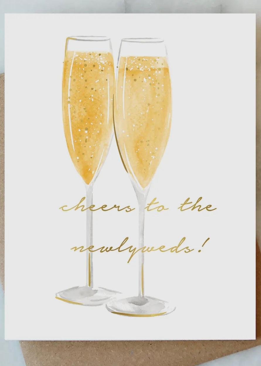 Newlyweds Cheers Card