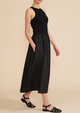 Marlena Mixed Media Dress