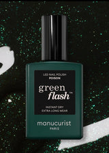 Poison Green Flash Nail Polish