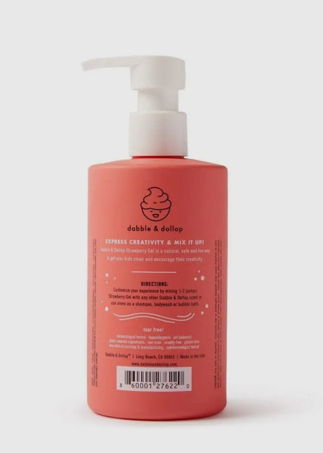 Strawberry Foaming Bubble Bath, Body Wash & Shampoo