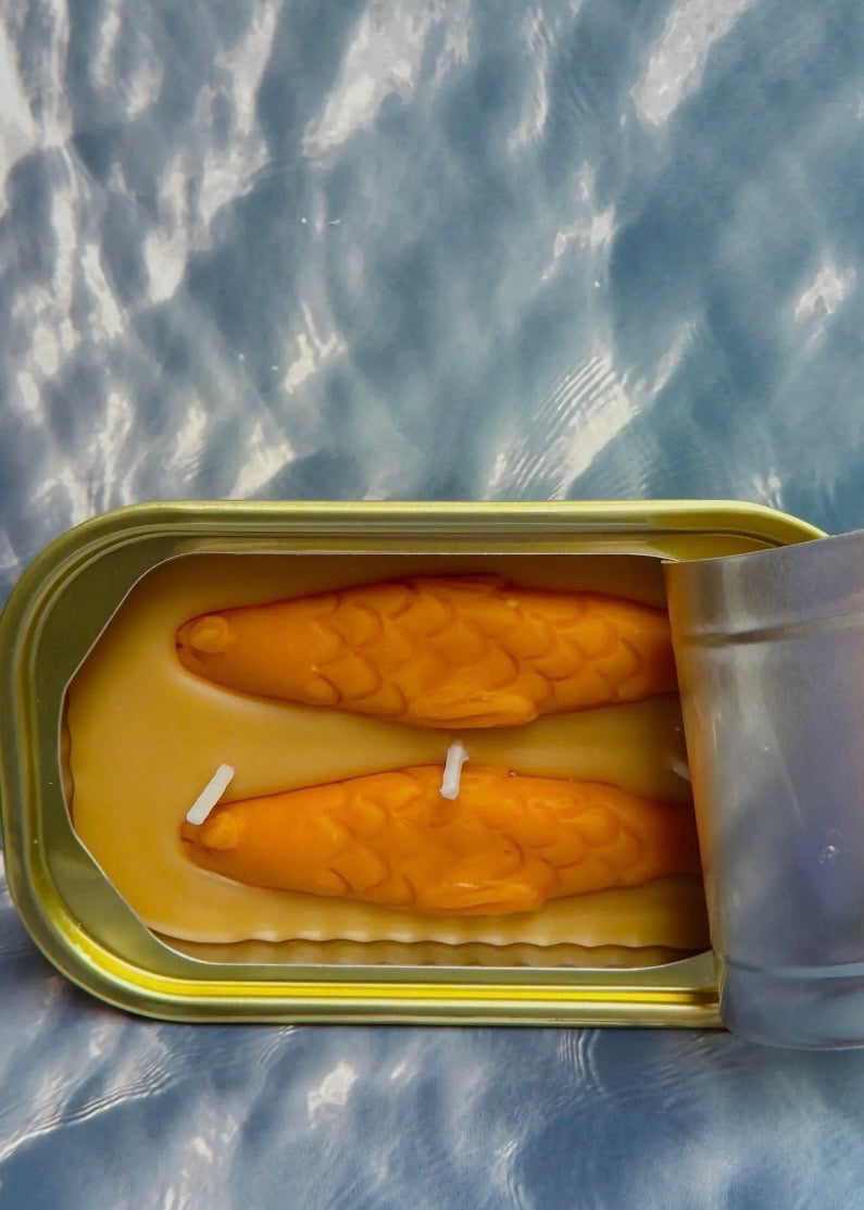 Tinned Fish Candle Sandalwood Candle