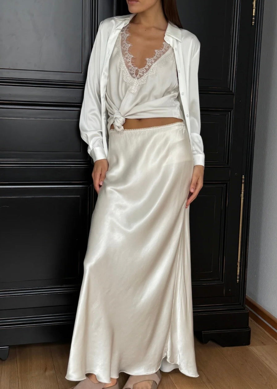 Sasha Oyster Skirt
