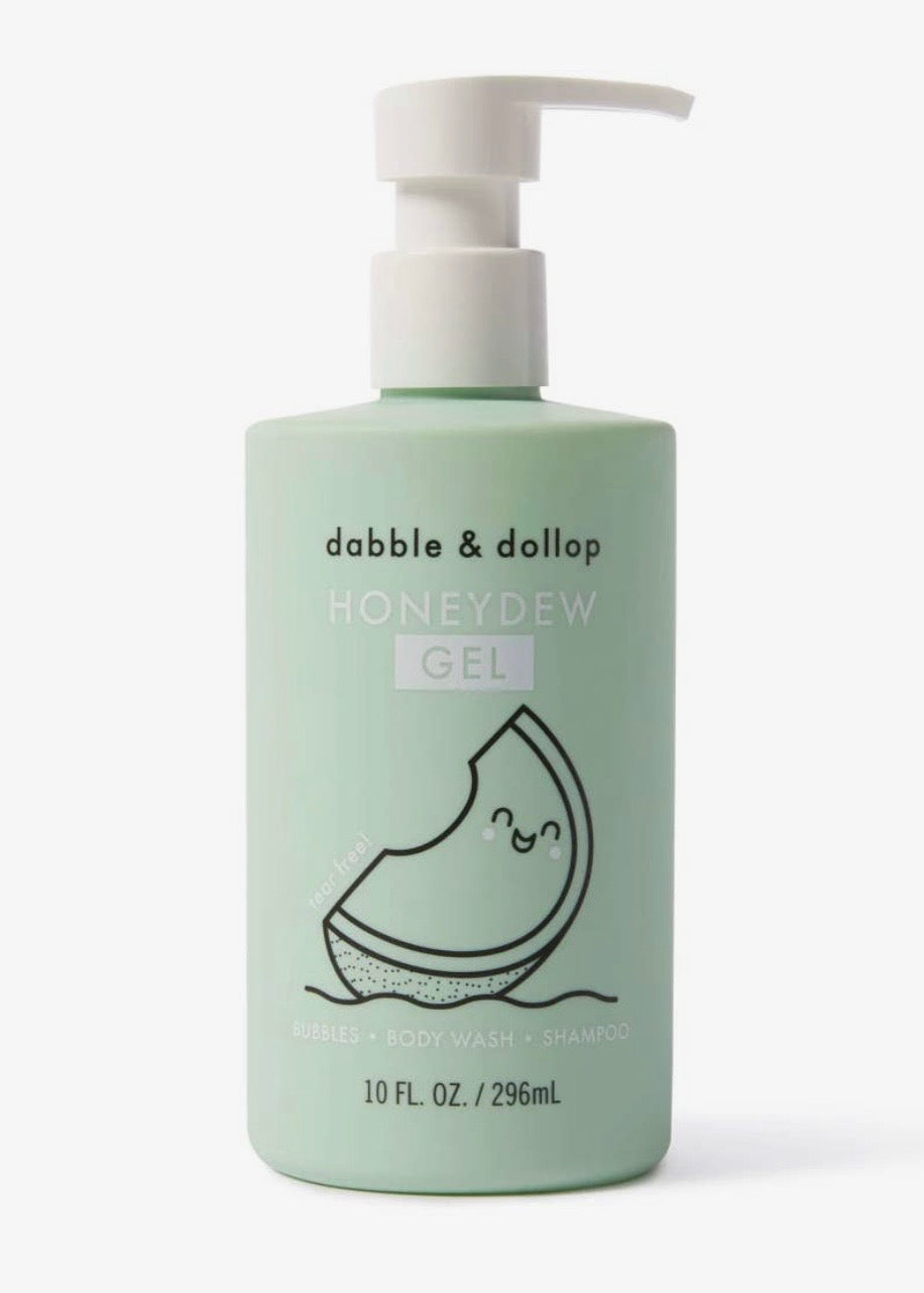 Honeydew Melon Tear-Free Shampoo, Body Wash & Bubbles