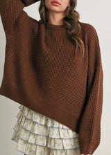 Yuki Waffle Sweater
