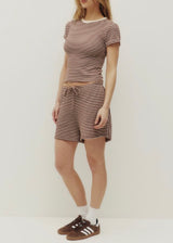 Yasmine Stripe Tee
