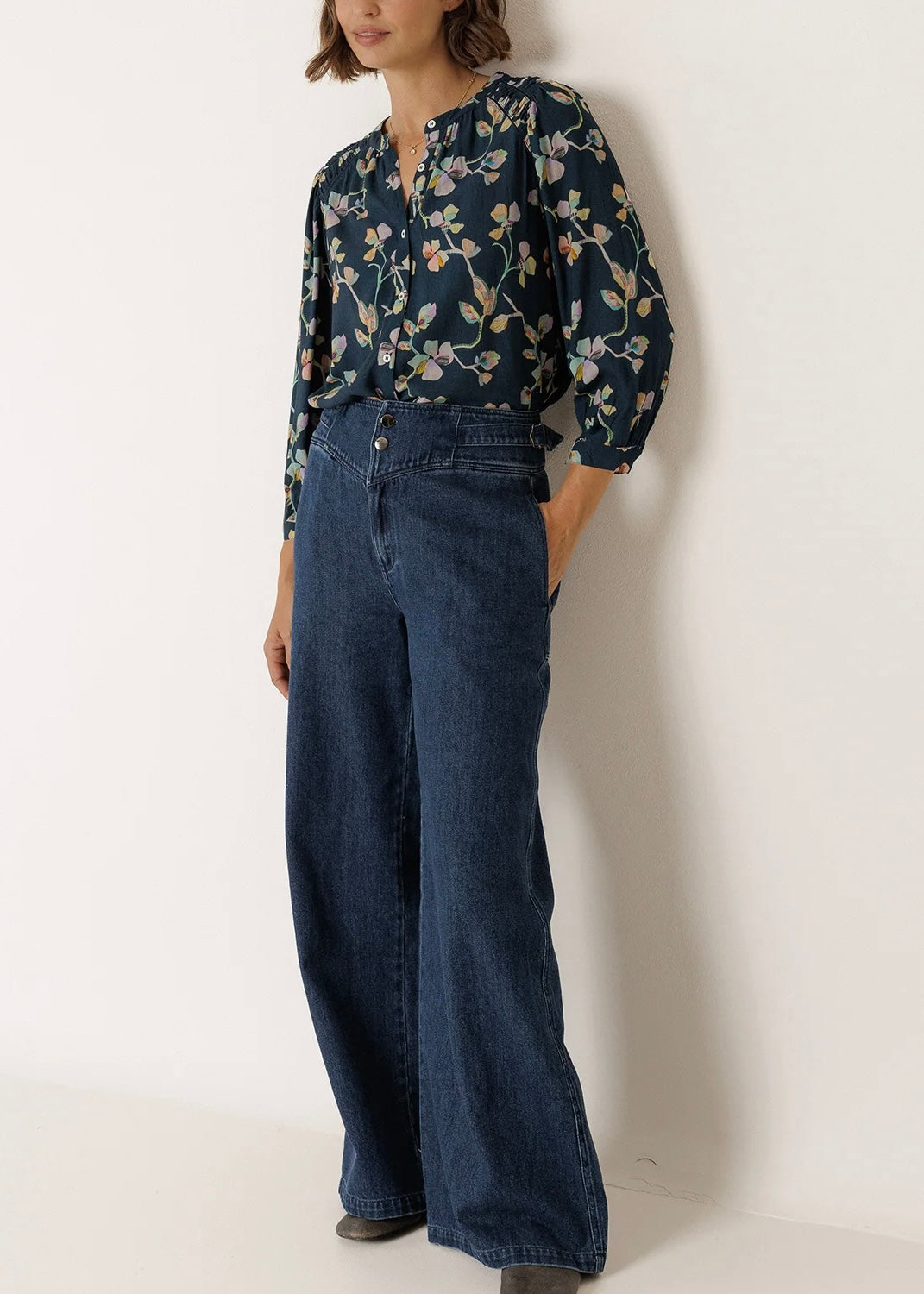 Ruched Detail Shirt