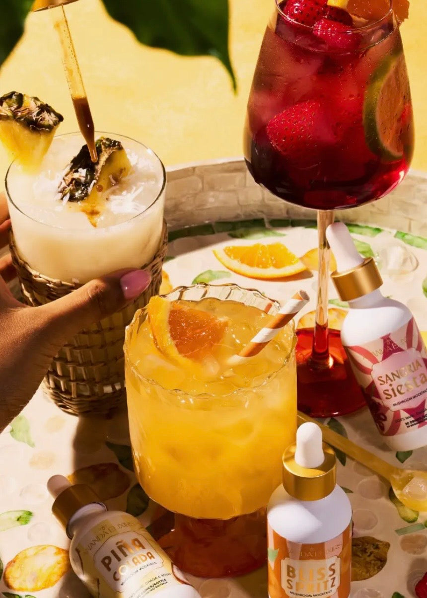 Mushroom Mocktails