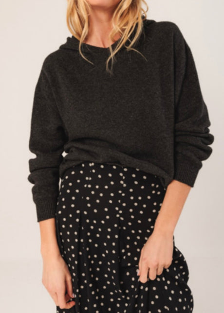 Polka Dot Midi Skirt