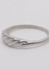 Meridian Signet Ring in Sterling Silver