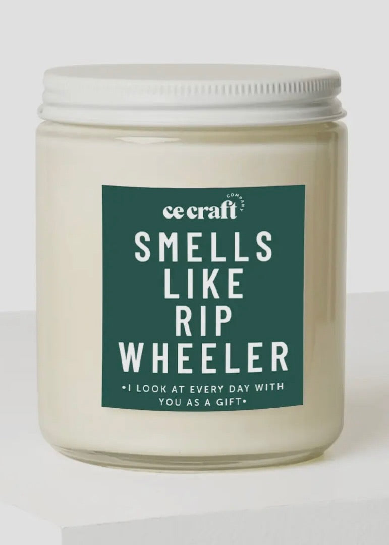 Smells Like Rip Wheeler Candle - 8 oz