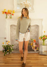 *pre-order (july) Cabana Stripe Piper Cardigan