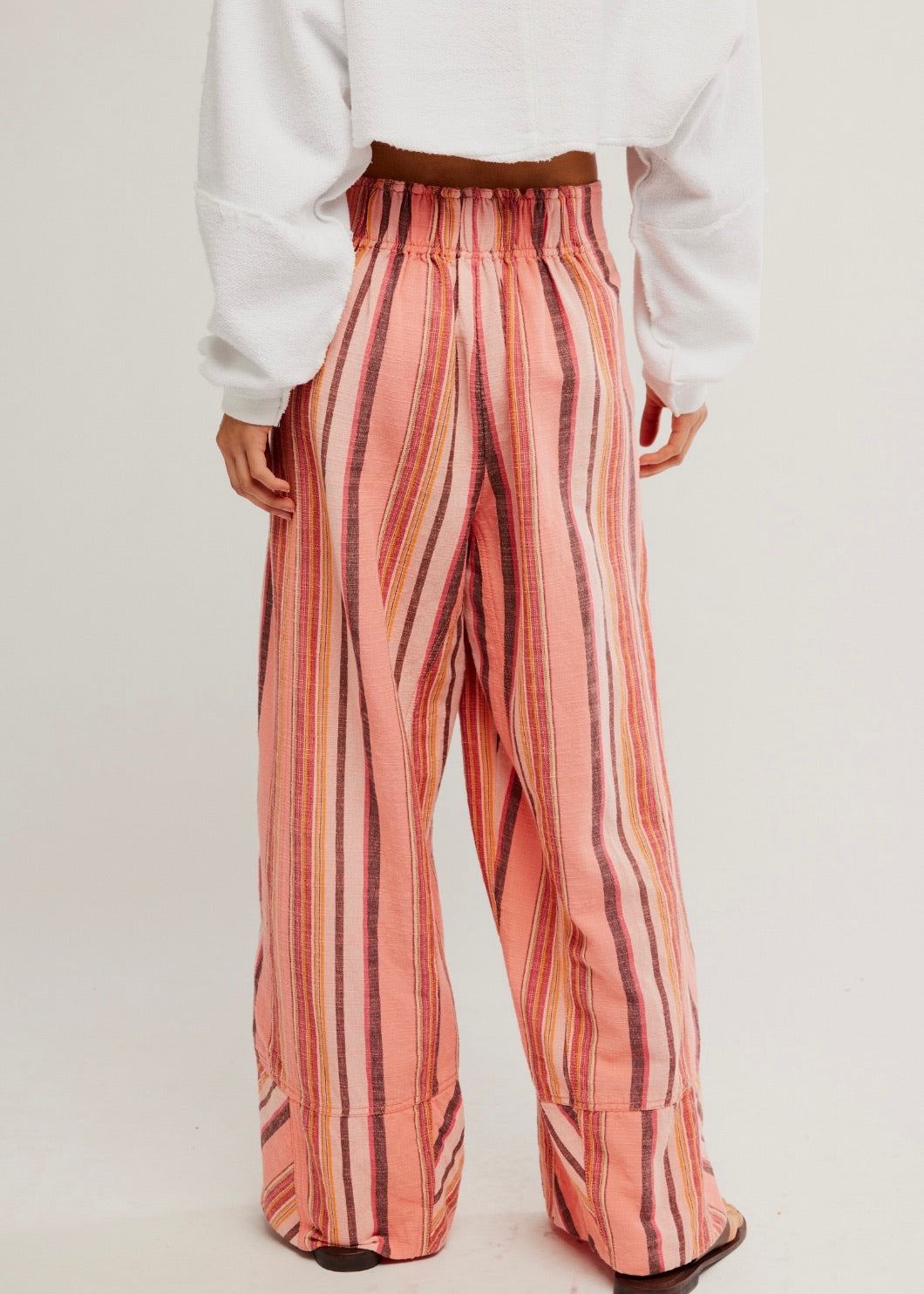 Day's End Linen Pull-On Pants
