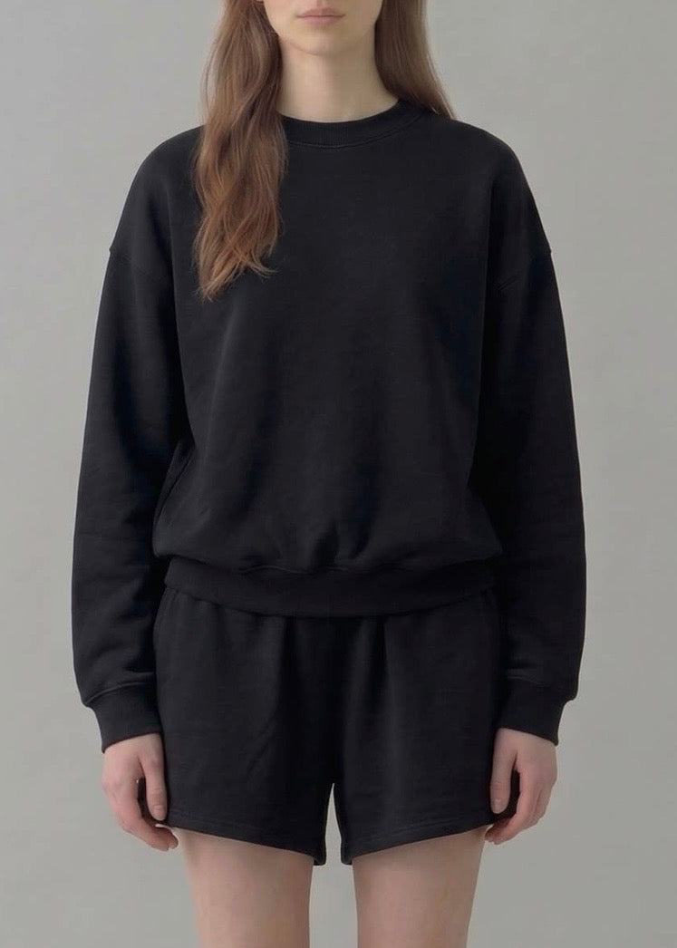 Pre Shrunk Cotton Terry Standard Crewneck Sweatshirt