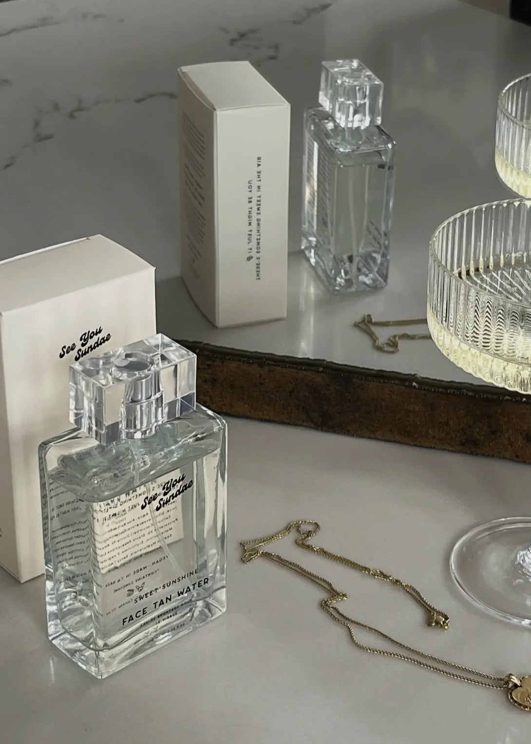 Clean Face Tan Water