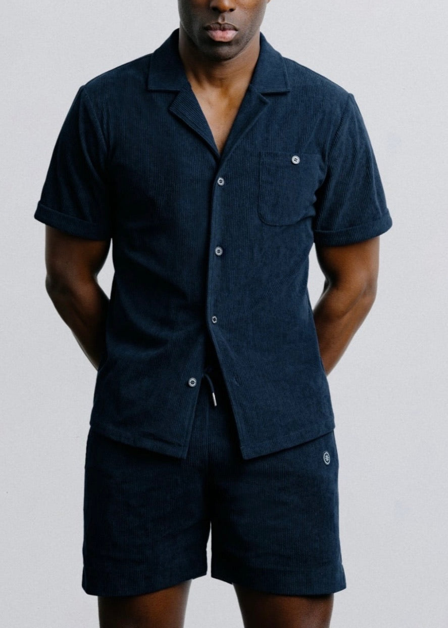 Cord Camp Collar Shirt
