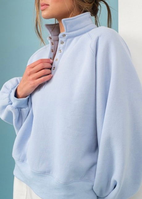 Sporty Pullover Sweater