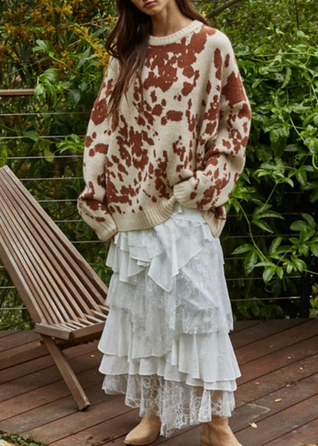 *pre-order jan 5th Maisey Cow Print Sweater