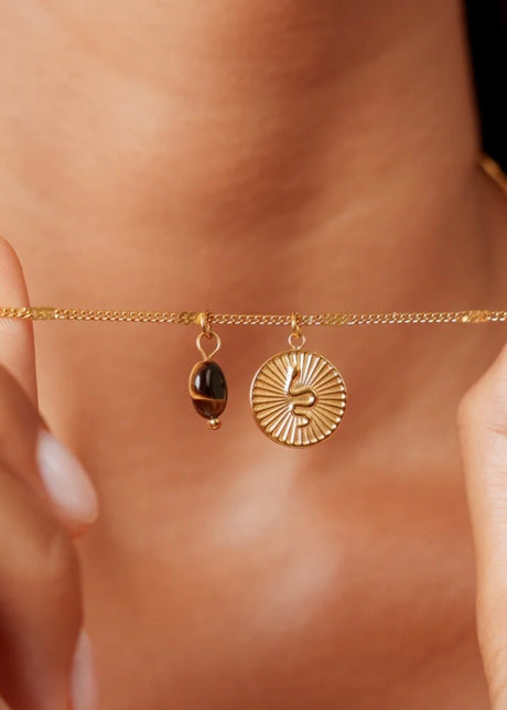 Golden Snake Necklace