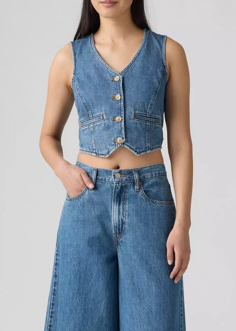 Amore Denim Vest