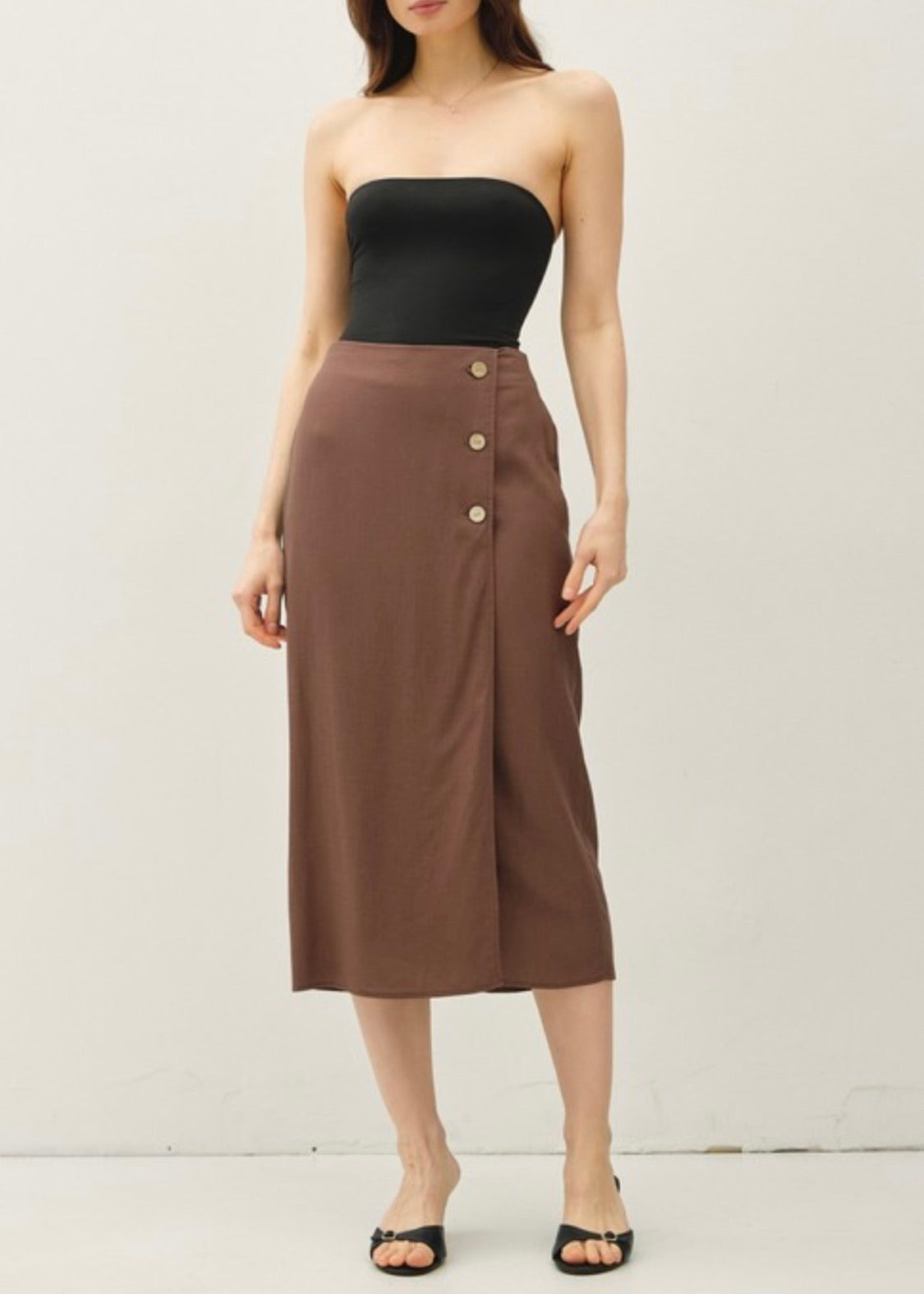 Jayden Linen Skirt